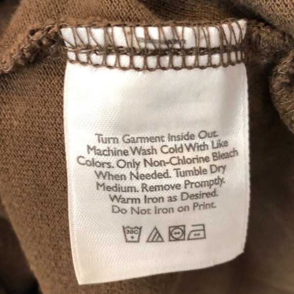 Eddie Bauer Mens Polo Shirt Size XXL Short Sleeve Casual Pullover Brown Classic - Picture 5 of 11